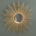 MAGELLAN - Miroir en métal doré D99