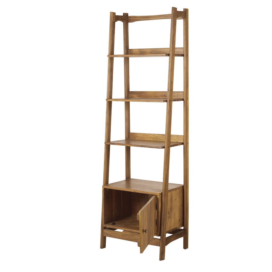 SHAGREEN - Etagère professionnelles 1 porte en acacia massif