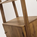 SHAGREEN - Etagère professionnelles 1 porte en acacia massif