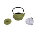 ASTRA - Théière en fonte vert avec filtre inox 1.2L
