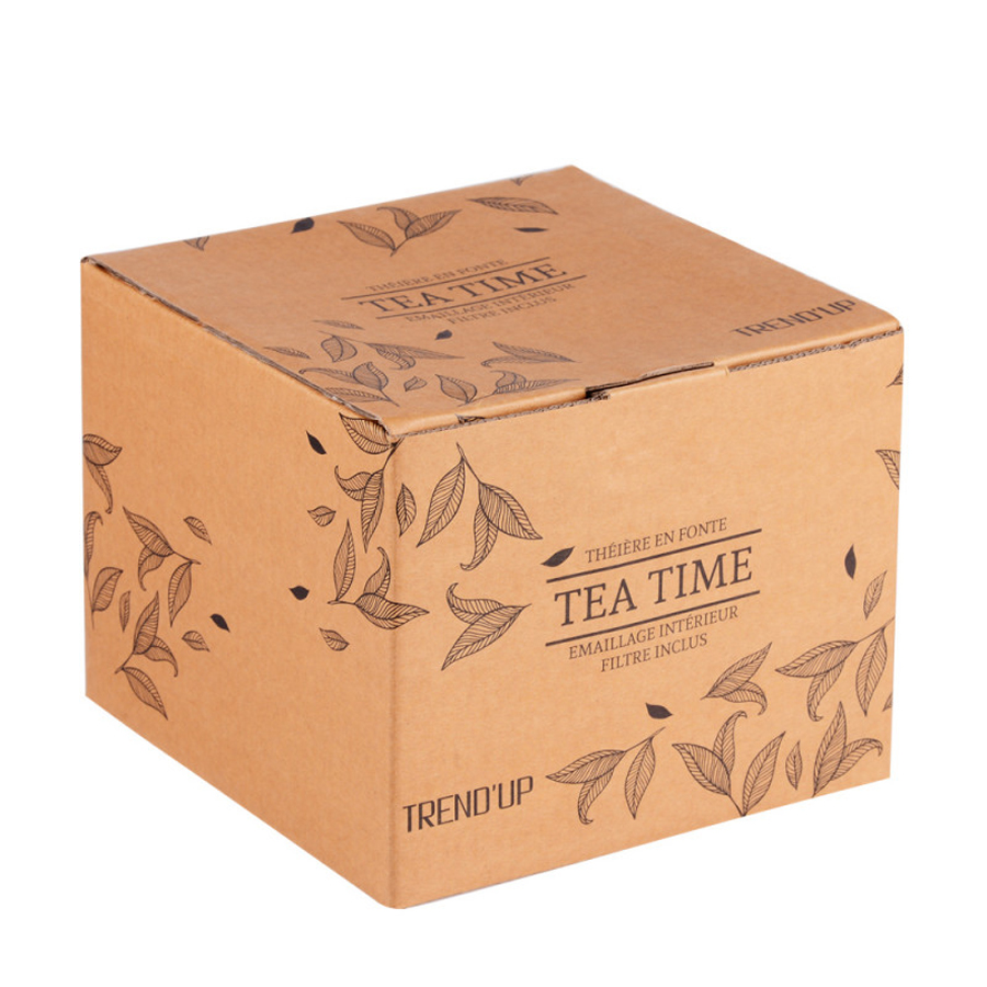 ASTRA - Théière en fonte vert avec filtre inox 1.2L