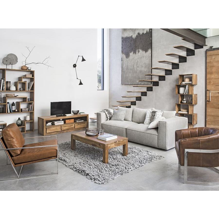 Mobilier design - Étagère STOCKHOLM robuste pour salon ou bibliothèque moderne au Sénégal
