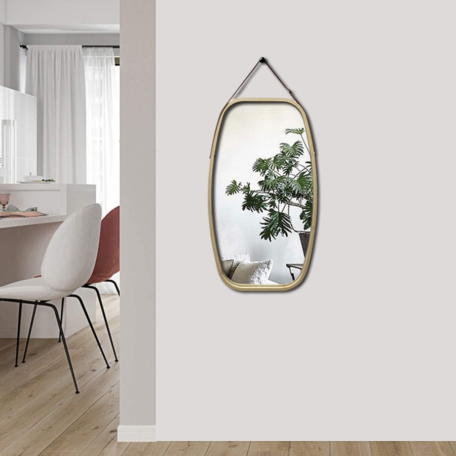 ALANA - miroir bamboo 77x44 cm