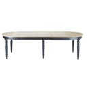 Table à manger ronde extensible Valencay 6 à 14 personnes L125/325