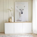 AUSTRAL - Buffet blanc 3 portes