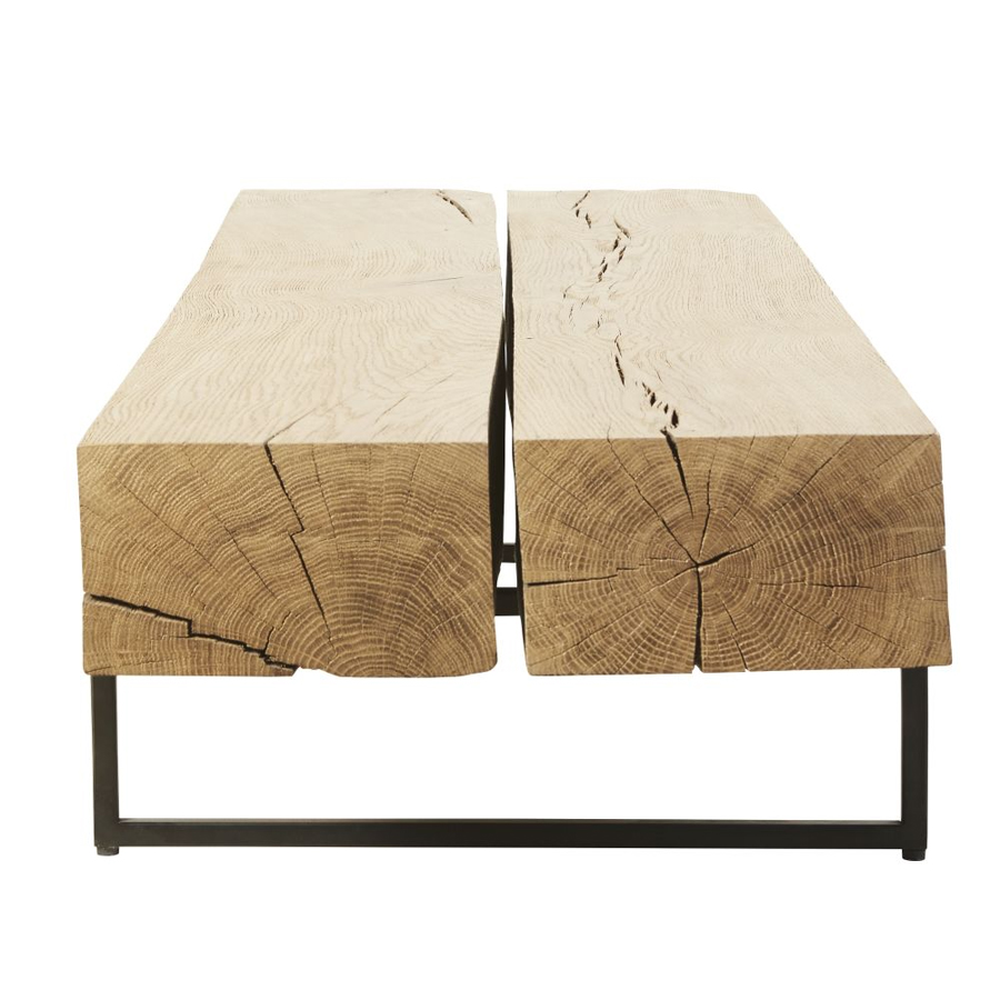 Mobilier industriel MAGNUS en bois et métal pour salon - Dakar, Sénégal