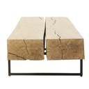 Mobilier industriel MAGNUS en bois et métal pour salon - Dakar, Sénégal