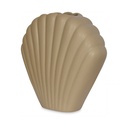 Vase COKI, couleur beige, en grès cérame élégant, Dakar Sénégal