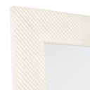 Grand miroir CAMILA rectangulaire avec finition bois blanc, Dakar Sénégal