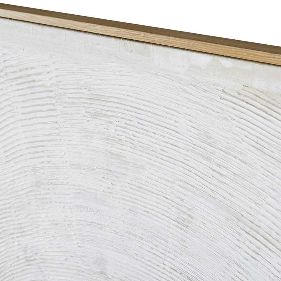 YVILAC - Toile Peinte Blanche 153x123