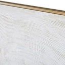 YVILAC - Toile Peinte Blanche 153x123