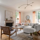 YVILAC - Toile Peinte Blanche 153x123