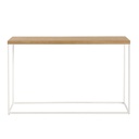 AUSTRAL - Table console blanche