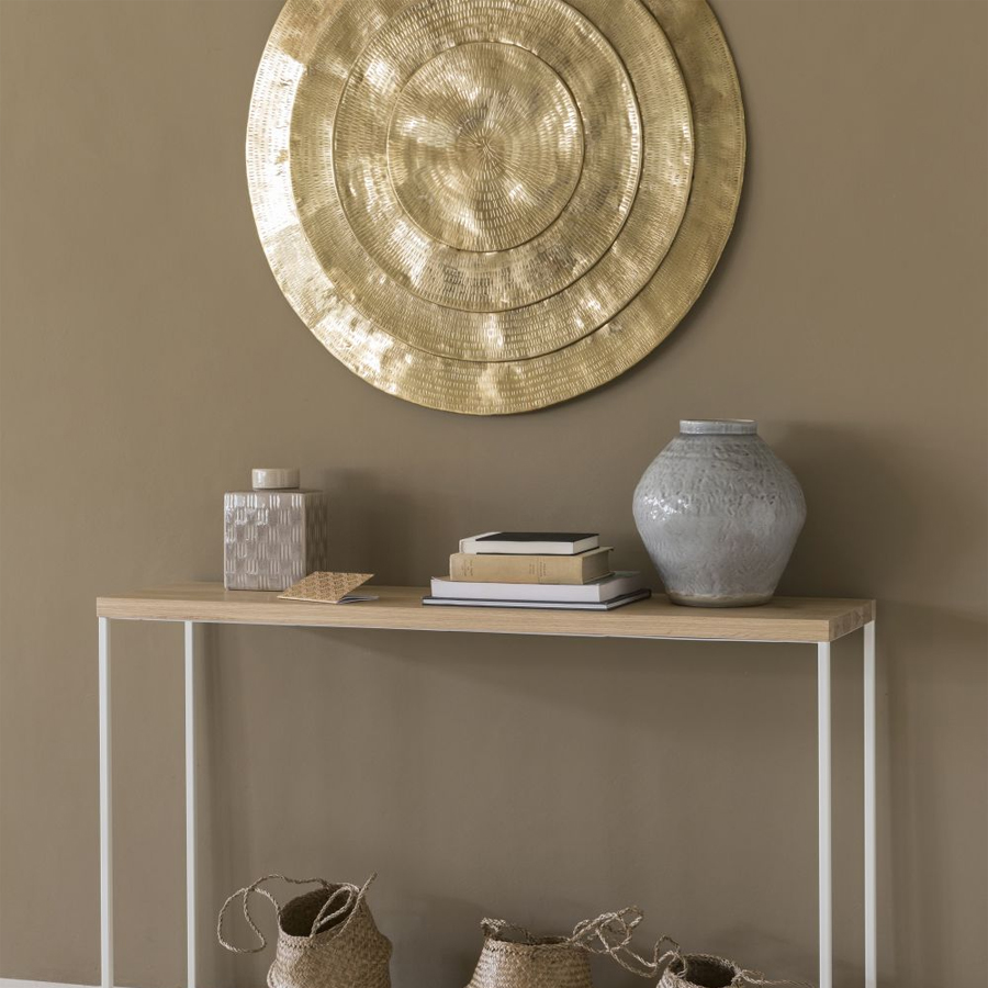 AUSTRAL - Table console blanche