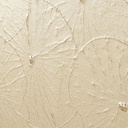 PESINA - Toile abstraite dorée 91x131