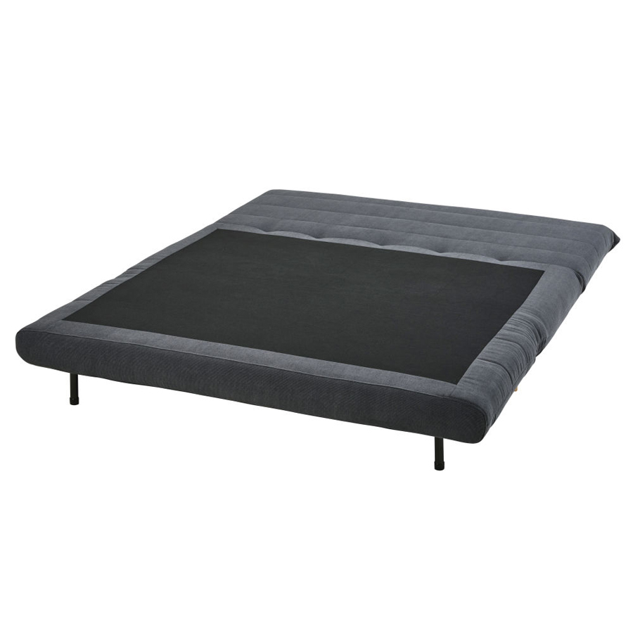 NIO - Banquette convertible 2 places gris anthracite