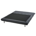 NIO - Banquette convertible 2 places gris anthracite