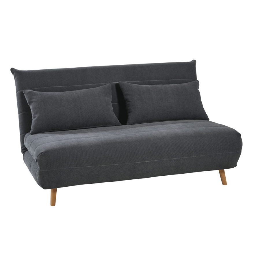 NIO - Banquette convertible 2 places gris anthracite