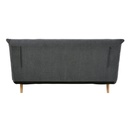 NIO - Banquette convertible 2 places gris anthracite
