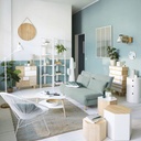 NIO - Banquette convertible 2 places gris anthracite