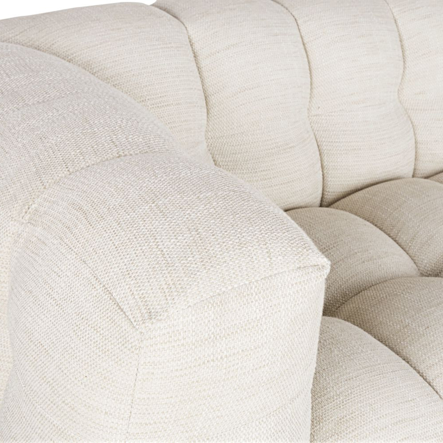 Canapé 3/4 places Lilo, style cocooning beige sable, Dakar Sénégal