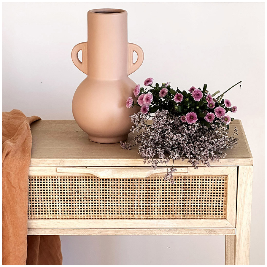 TITI - Vase décoratif nude en grès cérame, style minimaliste, Dakar Sénégal