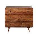 Commode Tony 3 tiroirs en acacia massif
