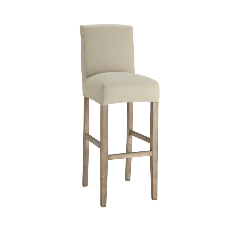 Housse de chaise haute Boston en coton mastic