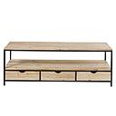 Meuble TV Long Island en sapin massif et métal