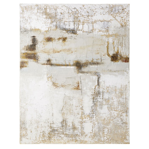 Toile peinte Chester à relief 120x150