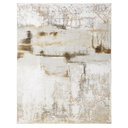 Toile peinte Chester à relief 120x150