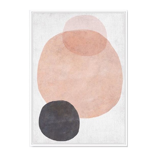 Toile Plenecassagne encadré caisse classique naturel