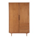 Dressing Portobello vintage 2 portes 3 tiroirs