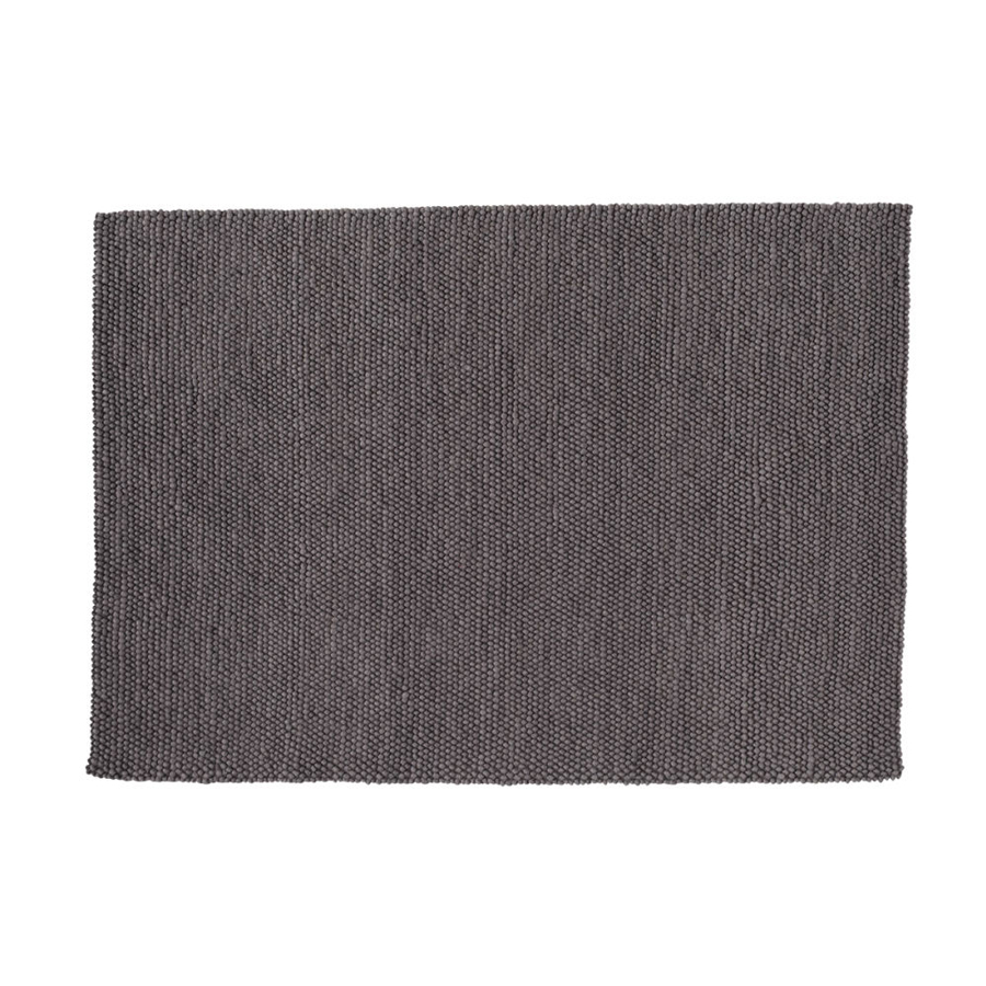 INDUSTRY - Tapis en laine grise 200x300