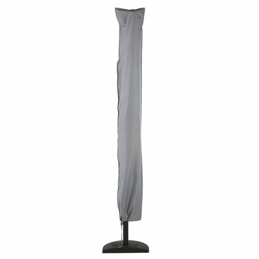 Housse de protection en toile gris clair pour parasol Sunlight