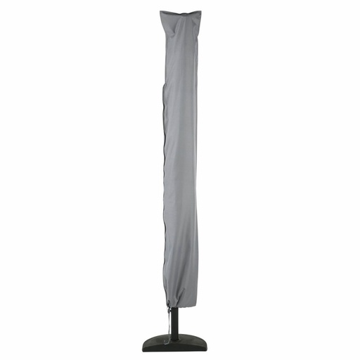 SUNLIGHT - Housse de protection pour parasol en toile gris clair