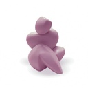 Déco Assise en grès cérame nude