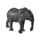 Statue éléphant Haiti noire mate décorative