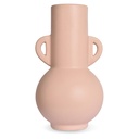 Vase Titi en grès cérame nude, design épuré