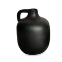 Vase en grès cérame noir Cruche