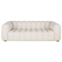 Canapé Lilo 3/4 places tissu beige sable