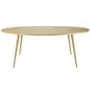 Table à manger Origami en forme ovale 8 personnes