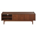 Meuble TV Griffith vintage 2 portes marron L151