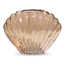 Vase en verre beige Coki