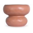 Coupe Organic en céramique terracotta