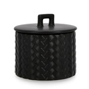 Bougie en céramique noire Twine