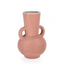 Vase Azeban en grès saumon
