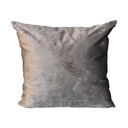 Coussin Mireille en velours gris