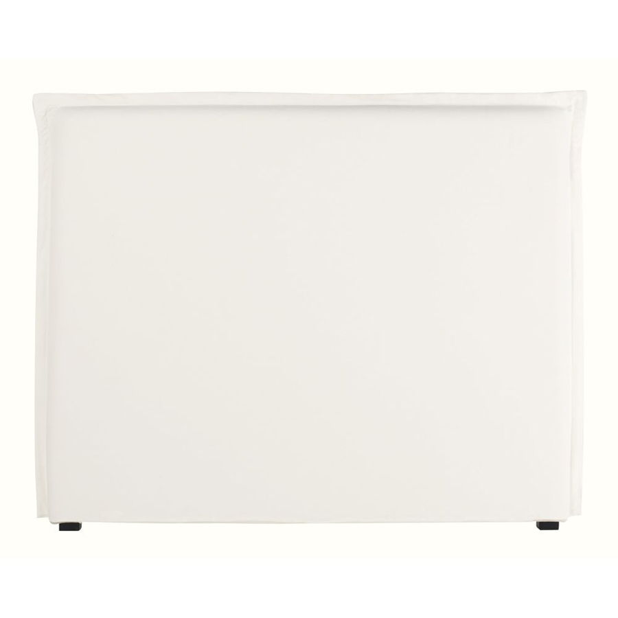 Housse de tête de lit Morphée 140 en coton ivoire