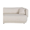 Méridienne gauche Modjo 3/4 beige sable